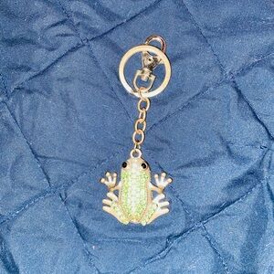 Green Frog Keychain